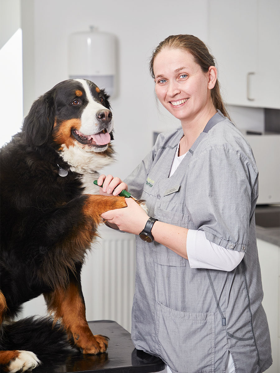 Line Kronborg – veterinærsygeplejske